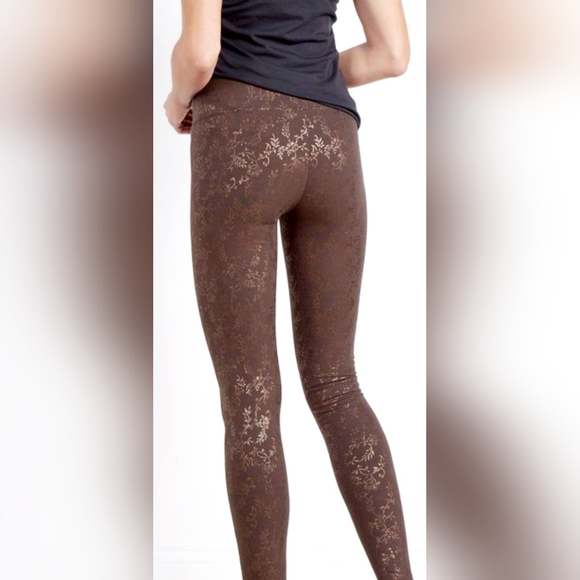 Soft Surroundings Women's Stretch Cotton High Rise Legging Ankle Coffee Bean XL - Picture 7 of 13